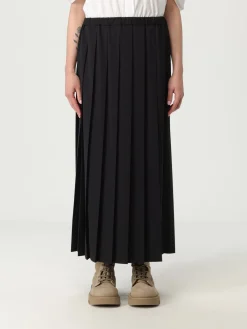 Gonna plissettata Junya Watanabe in misto lana