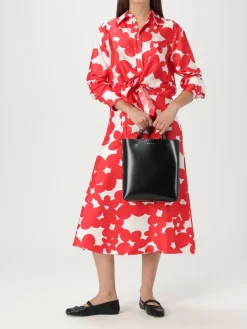 Gonna svasata a fantasia floreale Marni in seta