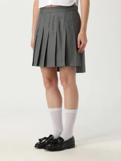 Gonna Thom Browne in lana a pieghe