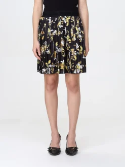 Gonna Versace Jeans Couture in crêpe plissettato