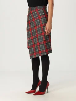 Gonna Vivienne Westwood in lana vergine Tartan