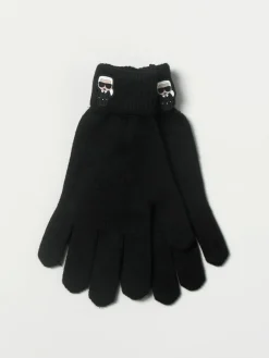 Guanti karl lagerfeld in viscosa