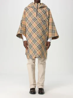 Impermeabile Burberry in nylon con stampa Vintage Check