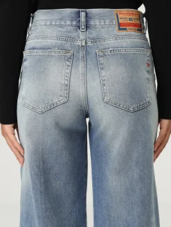 Jeans a palazzo Diesel in denim