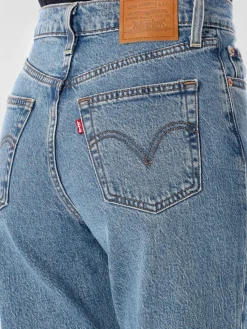 Jeans a zampa Levi's in denim