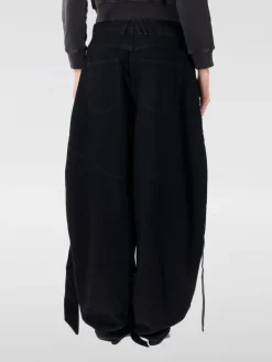 Jeans baggy The Attico in denim di cotone