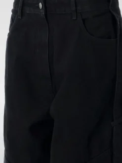 Jeans baggy The Attico in denim di cotone