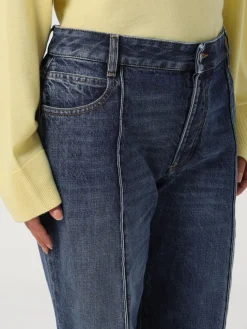 Jeans Bottega Veneta in denim con venature