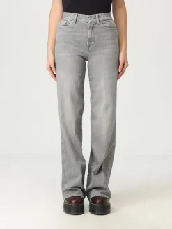 Jeans casual 7 For All Mankind in denim di misto cotone