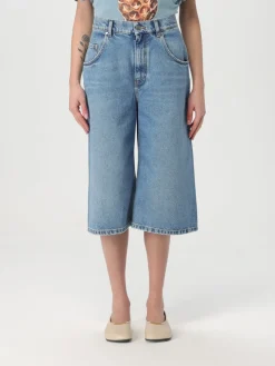 Jeans crop Stella McCartney a vita media