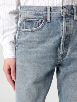 Jeans cropped Agolde in denim
