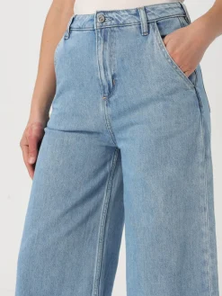 Jeans cropped Boss in denim