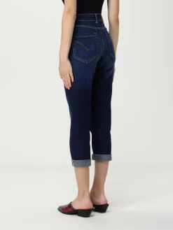 Jeans cropped Dondup in denim