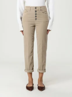 Jeans cropped Dondup in denim