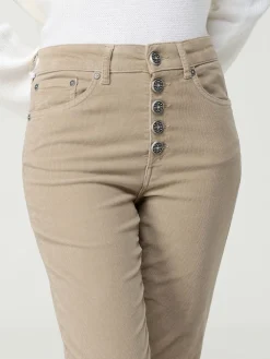 Jeans cropped Dondup in denim