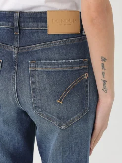 Jeans cropped Dondup in denim