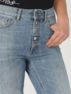 Jeans cropped Dondup in denim