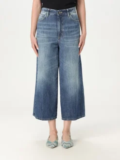 Jeans cropped PT01 in denim