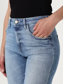 Jeans cropped PT Torino in denim