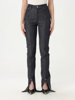 Jeans flared Mugler in denim