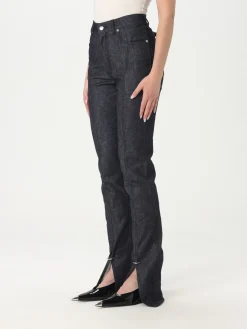 Jeans flared Mugler in denim