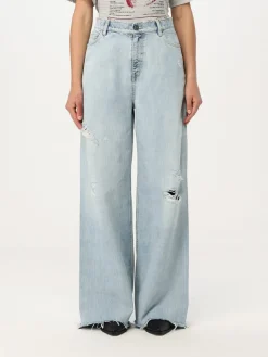 Jeans Golden Goose in denim distressed