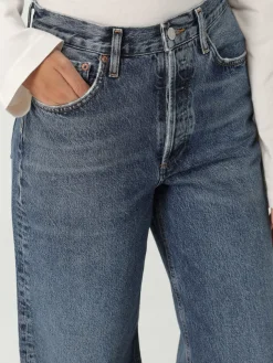 Jeans largo a 5 tasche Agolde