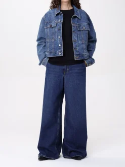 Jeans largo a vita bassa Frame