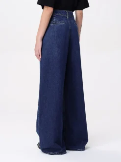 Jeans largo a vita bassa Frame