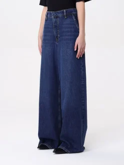 Jeans largo a vita bassa Frame