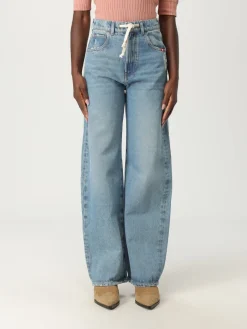 Jeans largo con coulisse Amish