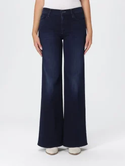 Jeans Mother in denim di cotone