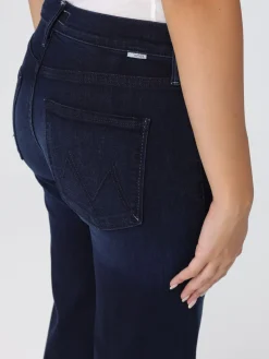 Jeans Mother in denim di cotone