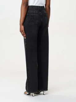 Jeans Patrizia Pepe in denim con strass