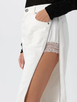 Jeans Pinko in denim con zip