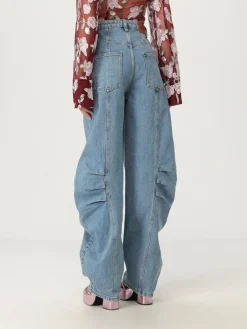 Jeans Rotate in denim di cotone