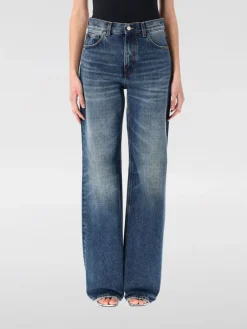 Jeans straight Haikure in denim