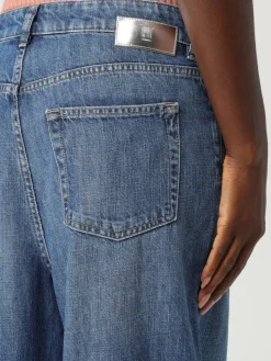 Jeans straight Pt Torino con applicazioni