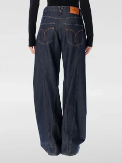 Jeans Versace in denim di cotone