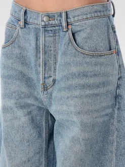 Jeans wide leg Alexander Wang in denim