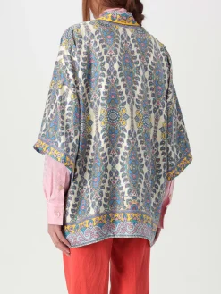 Kimono Etro in seta stampata