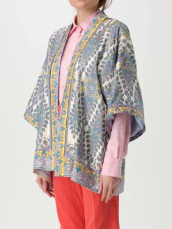 Kimono Etro in seta stampata