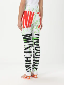 Leggings Moschino Couture in cotone stretch stampato