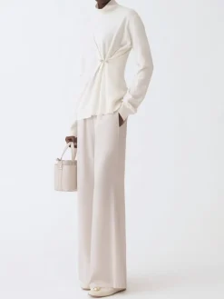 Maglia a dolcevita in lana vergine e cashmere Fabiana Filippi