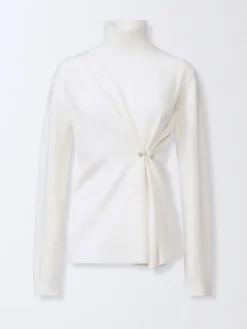 Maglia a dolcevita in lana vergine e cashmere Fabiana Filippi