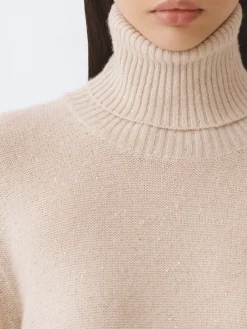 Maglia a dolcevita in lana vergine e seta Fabiana Filippi