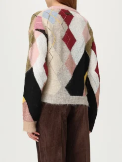 Maglia a girocollo a rombi Moschino Couture