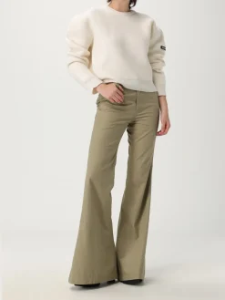 Maglia a girocollo con logo Balenciaga in lana