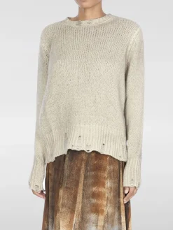 Maglia a girocollo in cashmere lana e seta Avant Toi