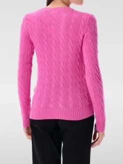 Maglia a girocollo in lana e cashmere con logo ricamato Polo Ralph Lauren